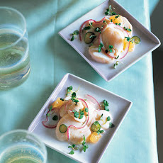 Seviche with Mint and Grapefruit