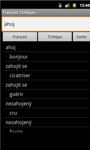 【免費旅遊App】French Czech Dictionary-APP點子