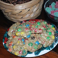 No-Bake M & M Cookies