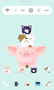 download Cute Pet dodol launcher theme free