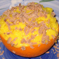 Orange and Mango 'ice Cream'