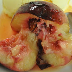 Baked Vanilla Peaches