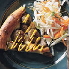 Bratwurst Pretzel Pizza