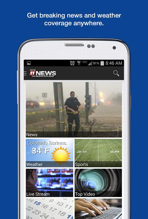 Android application KKTV News screenshort
