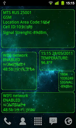 System Info widget