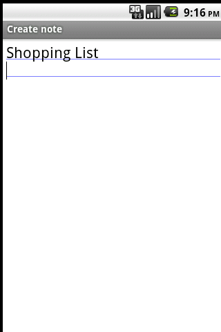 Simple Notepad App