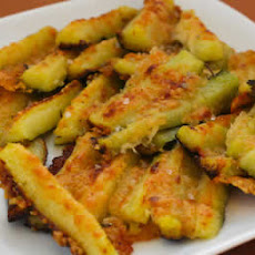 Parmesan Encrusted Zucchini