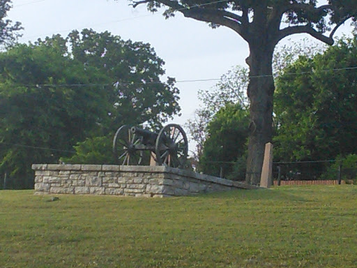 Cannon at Bridgeport Historical Area