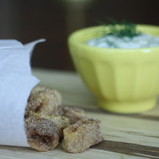 Fried Calamari with Dill Tartar Sauce