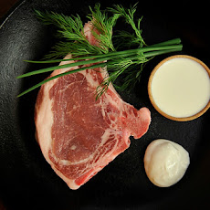 Pork Chops w/ Homemade Buttermilk Ranch