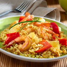 Island-style Shrimp & Rice