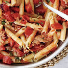 Tuna Puttanesca and Penne