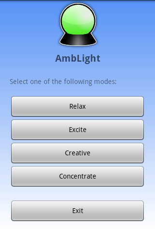 AmbientLight - mood stimulator