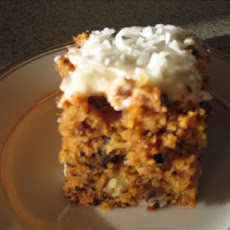Baby Food Pineapple Coconut Carrot Cake