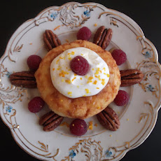Syrniki, Russian Farmers Cheese Pancakes and Cherry Sauce