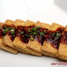 Korean Fried Tofu Side Dish