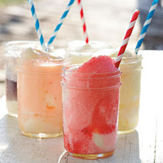 Fizzy, Fruity Ice-cream Floats