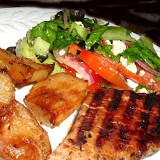 Grilled Greek Pork Tenderloin