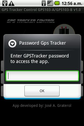 GPSTracker Control GPS103-A B