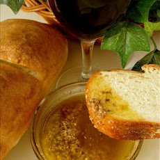 Parmesan and Garlic Dipping Oil