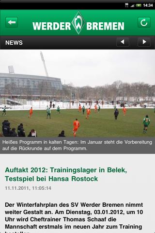 【免費運動App】SV Werder Bremen-APP點子