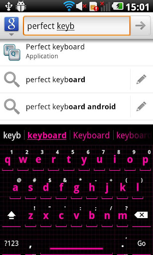 【免費個人化App】Squared Pink HD Keyboard Theme-APP點子