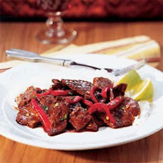 Ginger-Lime Beef Stir-fry