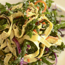Kale Hijiki and Yuba Salad