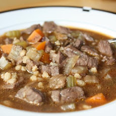 Heartwarming Beef-Barley Soup