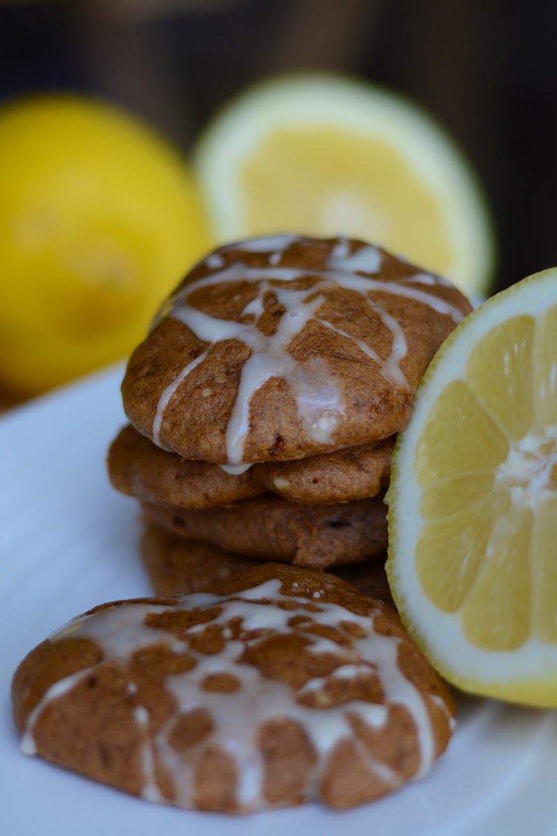 Lemon Frosted Ginger Cookies
Vegan!