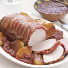 Herb, Garlic and Bacon Pork Loin