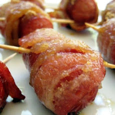 Hot Dog and Bacon Roll-Ups