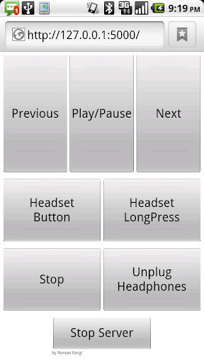 android-http-mediabutton for android screenshot