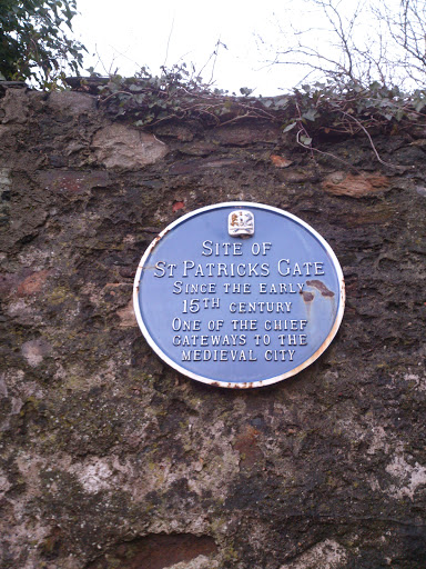 Site of St. Patrick's Gate