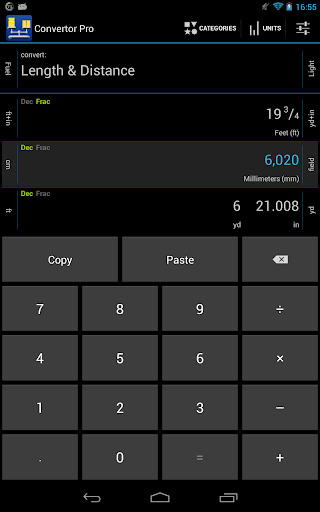 convertor-pro for android screenshot