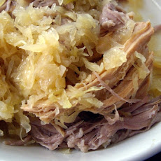 Pork Sauteed with Sauerkraut