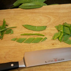 Spring Pea Salad with Horseradish and Mint Vinaigrette