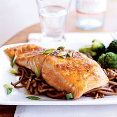 Salmon with Sweet Chile Sauce