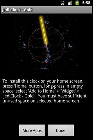 【免費個人化App】JediClock - Gold-APP點子