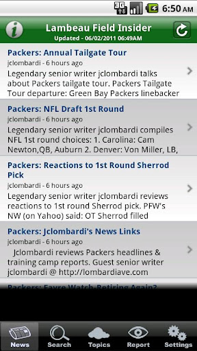 【免費運動App】Lambeau Field Insider-APP點子