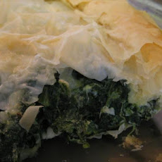 Quick & Easy Spinach and Feta Phyllo Pie