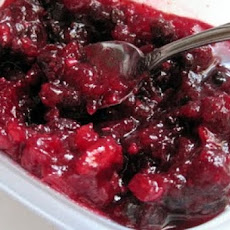 Cranberry Sauce with Cherries, Marsala and Rosemary
