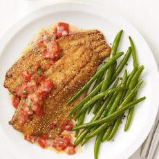 Cornmeal-Crusted Trout
