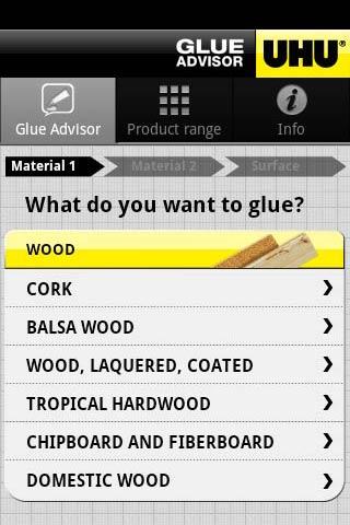 【免費生產應用App】UHU Glue Advisor-APP點子