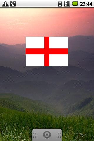 England Flag Widget