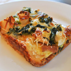Spinach & Cheese Strata