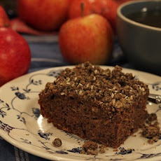 Apple Buckwheat Crumble Cake