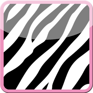 Cute Pink Zebra Keyboard Skin