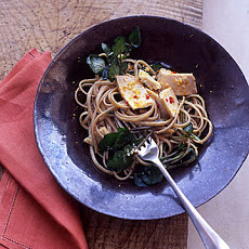 Linguine and Tuna with Spicy Orange Sauce