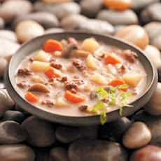 Easy Beef Barley Soup Recipe